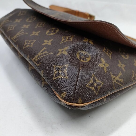 Authentic  Louis Vuitton Musette Brown Monogram Shoulder Bag LCMON293-121525 - Picture 6 of 9